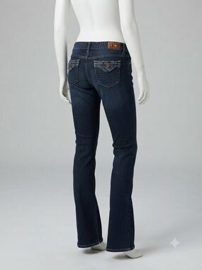 Guess dark bootcut jeans